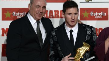 Hristo Stoichkov y Lionel Messi.