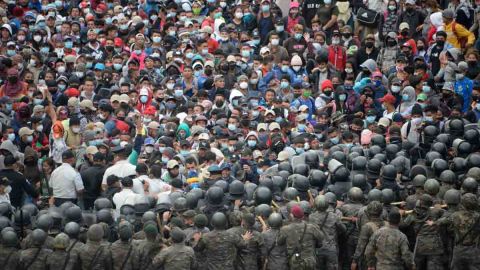 Crece el número de pobres que sueñan con llegar al norte