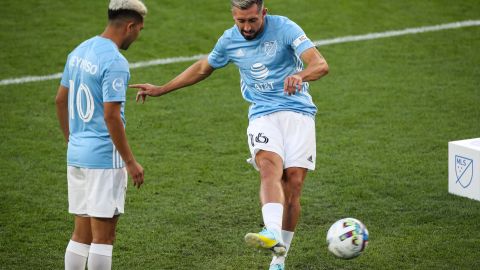 Héctor Herrera se quejó tras perder en el Skills Challenge.