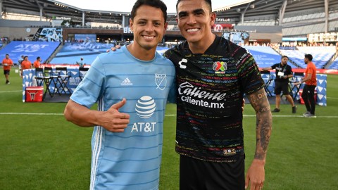 "Chicharito" y Luis Reyes