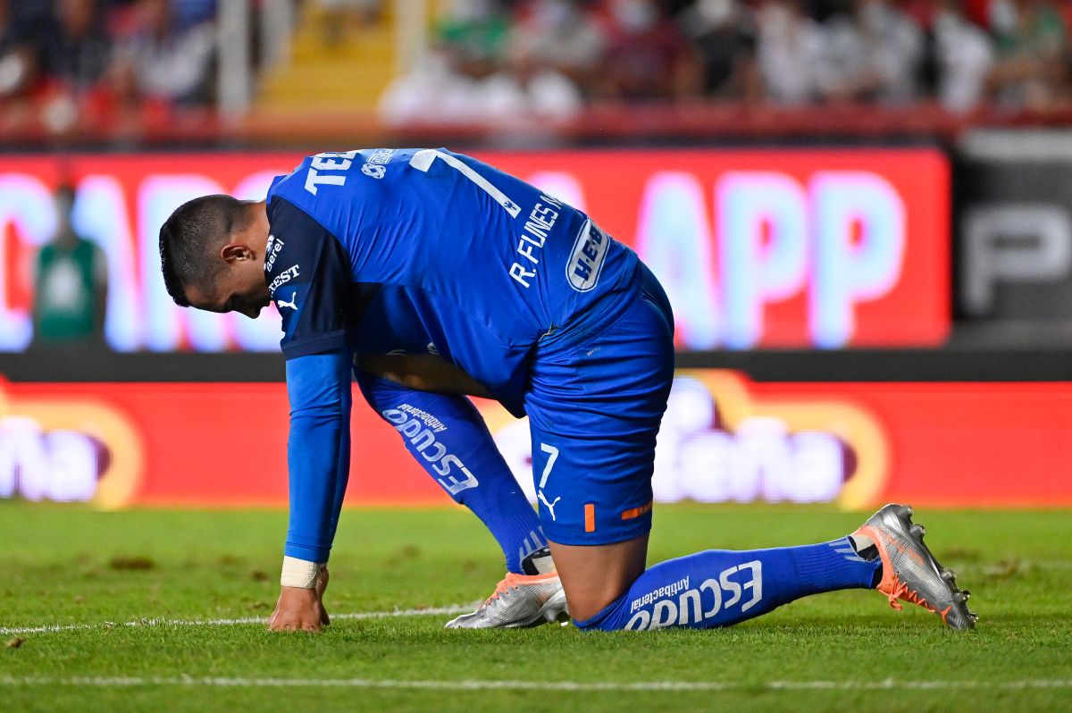 El jugador encendió las alarmas de Rayados de Monterrey.