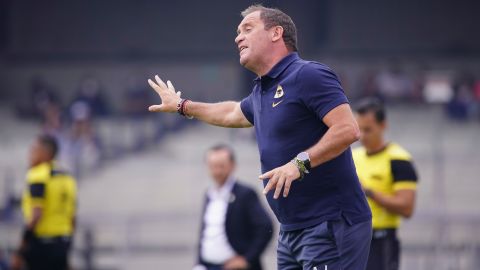 Andrés Lillini, entrenador de los Pumas de la UNAM.