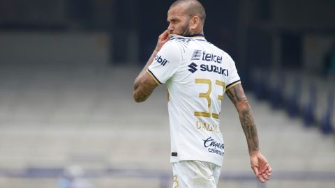 El número 33 de Pumas UNAM, Dani Alves, buscará subir su nivel en el Apertura 2022.