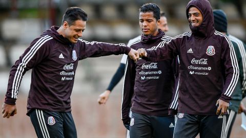 Chicharito Hernández y Carlos Vela