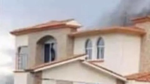 Incendio en una casa del Estado de México