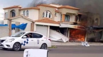 Incendio en una casa del Estado de México