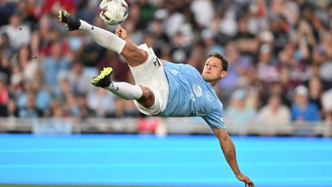 Javier Hernández se robó el show en el Skills Challenge.