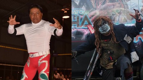 Luchadores Maremoto y Lepra