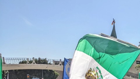 Foto de archivo de mexicanos en el exterior.