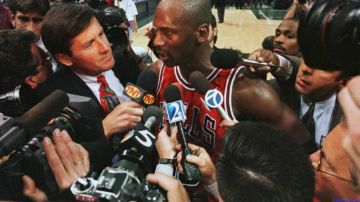 Michael Jordan obtuvo seis campeonatos de la NBA uniformado con los Bulls de Chicago.