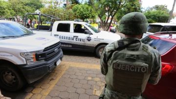 Operativo de vigilancia en Michoacán