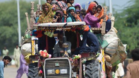 Cientos de miles de pakistanís han perdido sus bienes materiales