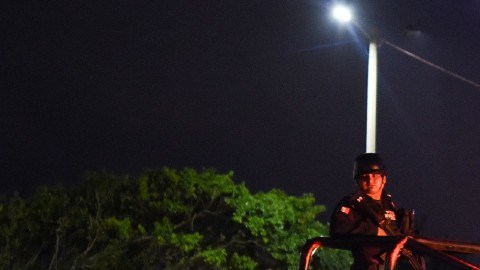 Policía en México