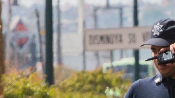 Policías en Michoacán