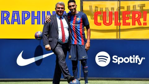 Raphinha llegó esta temporada a reforzar la delantera del FC Barcelona.