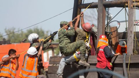 Rescate de mineros en México