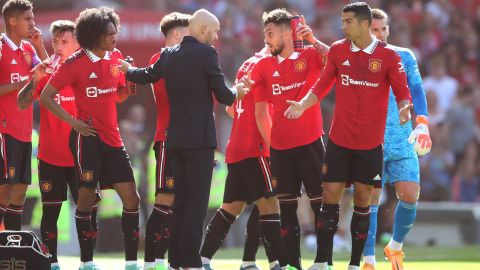 Cristiano Ronaldo hizo un nuevo berrinche en el Manchester United.