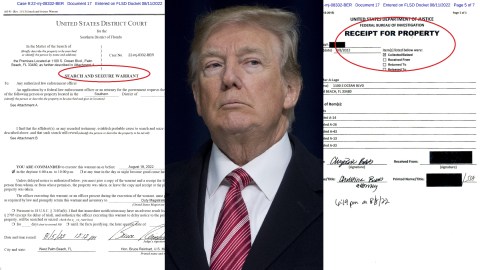 El expresidente Trump está bajo investigación sobre documentos altamente clasificados que tenía en su poder.