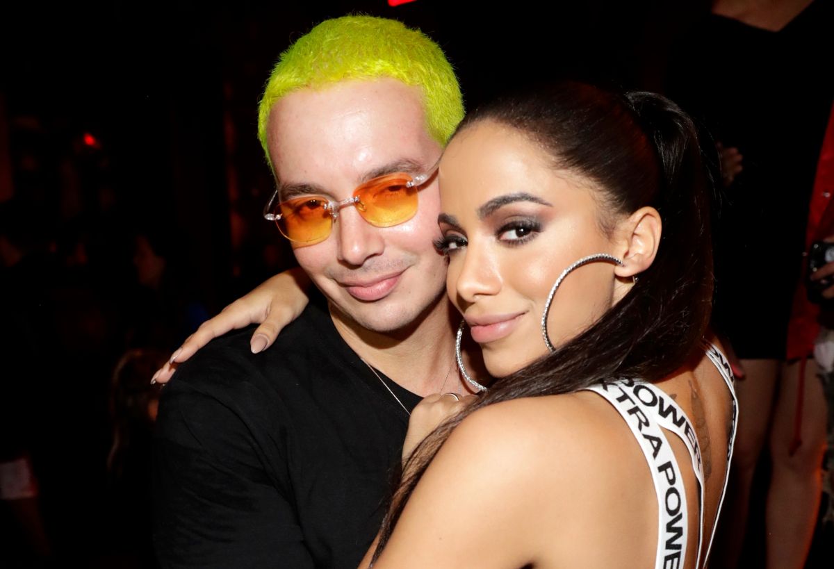 J Balvin y Anitta.