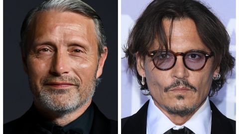 Mads Mikkelsen y Johnny Depp