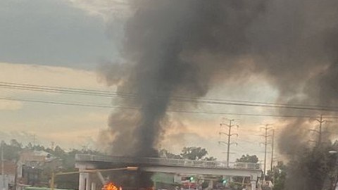 narcobloqueos en Jalisco