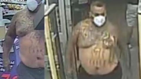 El ladrón fue captado en video.