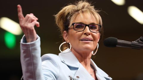 La exgobernadora Sarah Palin no quedó satisfecha con los resultados.