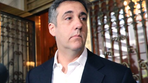 Michael Cohen fue abogado personal de Donald Trump por 10 años.