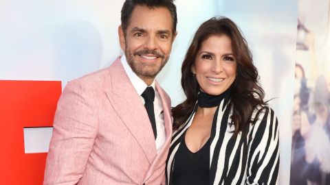 Eugenio Derbez y su esposa Alessandra Rosaldo.