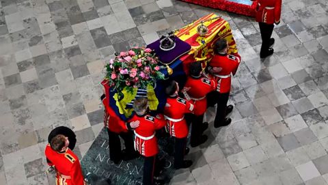 En fotos: así se vive el funeral de la reina Isabel II