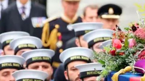 4 de los momentos más simbólicos del funeral de la reina Isabel II