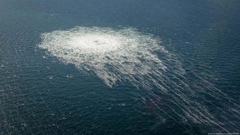 Fugas en gasoductos submarinos Nord Stream generan sospechas de sabotaje
