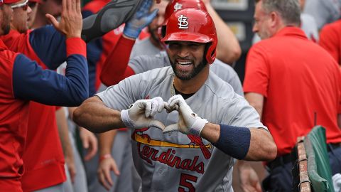 Albert Pujols de los San Luis Cardinals.