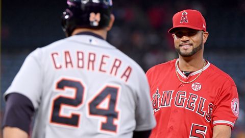 Albert Pujols y Miguel Cabrera.