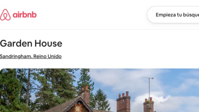 La casa de descanso de la reina Isabel II está disponible para alquiler en Airbnb (Airbnb)