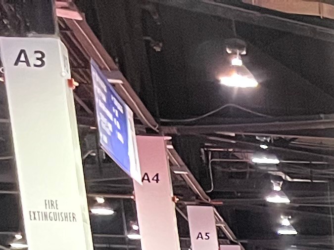 Como es habitual en estas convenciones, los fans hicieron largas filas.