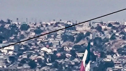 Vista panorámica de Tijuana.