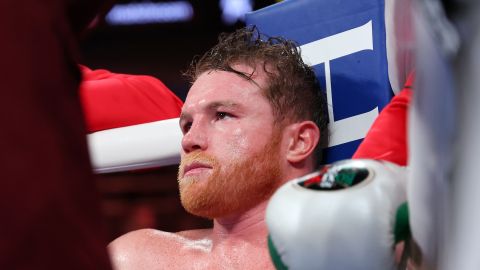 Saúl 'Canelo' Álvarez, boxeador mexicano.