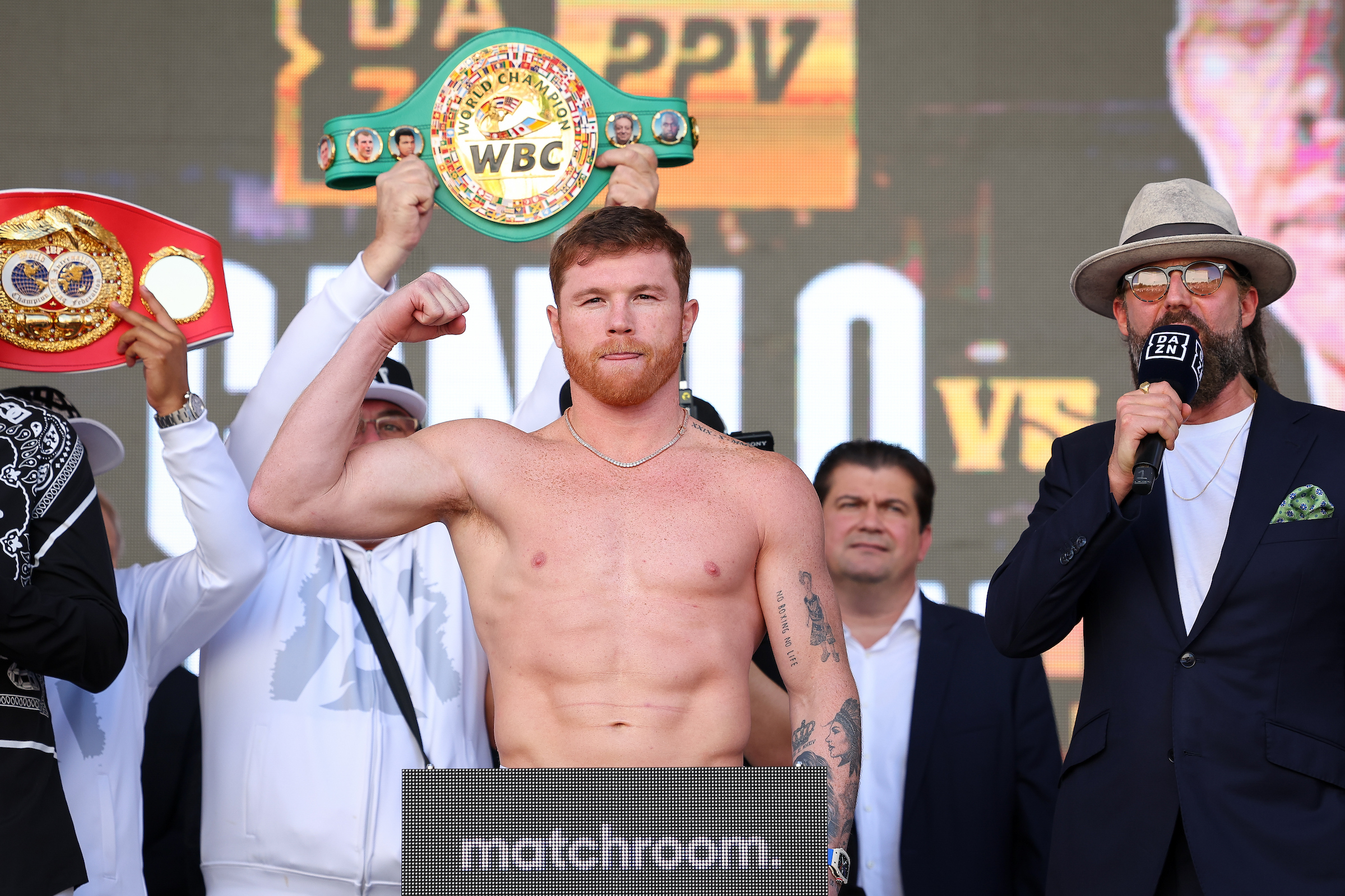 Canelo Álvarez Dio El Peso Para El Choque De Trilogía Contra Gennady ...