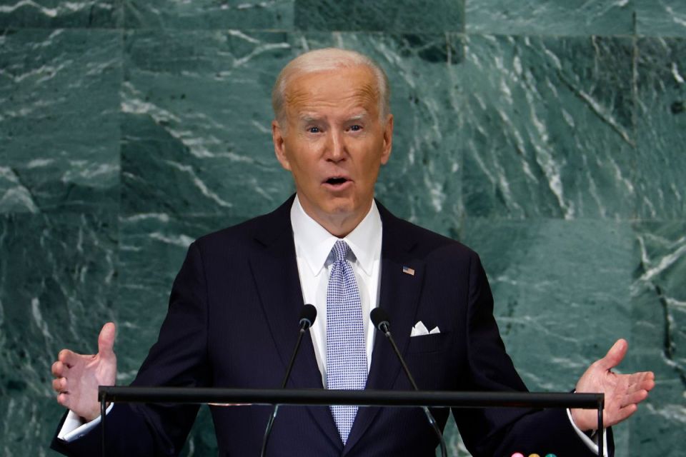 Biden criticizes Russia’s invasion of Ukraine for having “blatantly violated” UN principles