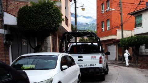 Escena del crimen en México