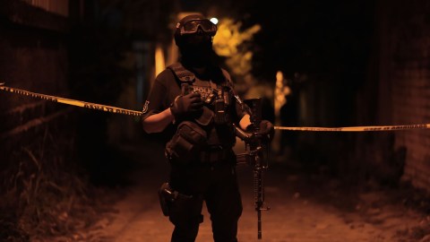 Escena del crimen en México