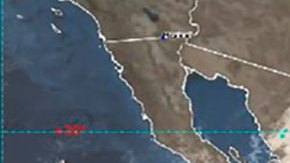 Huracán Kay se intensifica a categoría 2 y amenaza la península de Baja California en el Pacífico mexicano