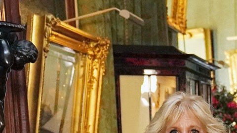 En junio pasado, el presidente Joe Biden y la primera dama Jill Biden se reunieron con la Reina Isabel II.
