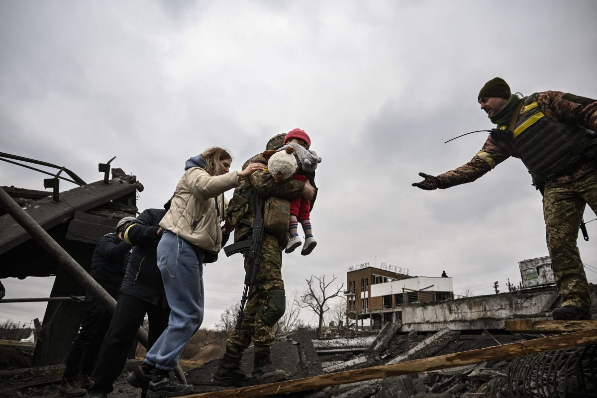 La guerra en Ucrania ha desplazado a millones como refugiados.