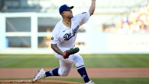 El mexicano lanzó por seis innings y solo recibió una carrera.