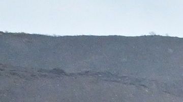 Firefighters walk on a scorched landscape from the Fairview Fire inside the San Bernardino National Forest near Hemet, California on September 9, 2022. - The wildfire burning outside Los Angeles has doubled in size in less than 24 hours, firefighters said on September 8 as they endured yet another day of blistering heat in the western US. Thousands of people have been told to evacuate in the face of the growing fire, which has now spread to 19,000 acres (7,700 hectares). (Photo by Frederic J. BROWN / AFP) (Photo by FREDERIC J. BROWN/AFP via Getty Images)
