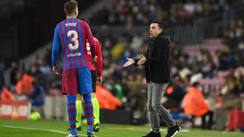 Xavi Hernández le dejó los puntos claros a Gerad Piqué.