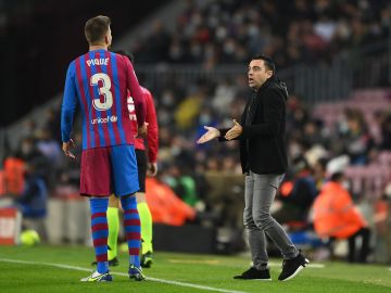 Xavi Hernández le dejó los puntos claros a Gerad Piqué.