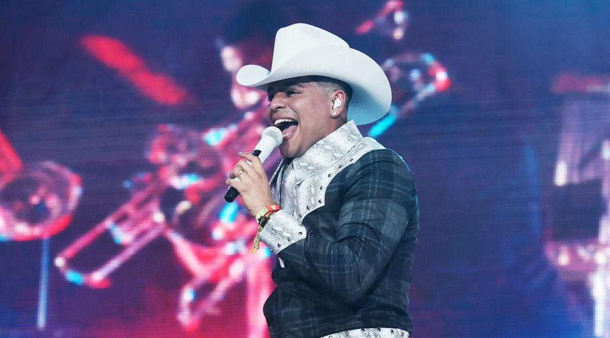 VIDEO: Eduin Caz from Grupo Firme ended his concert in Las Vegas very upset for this reason